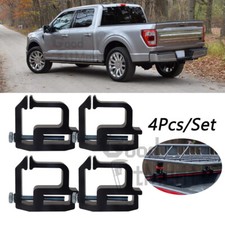 For Ford F-150 F-250 F-350 4pcset Truck Cap Topper Camper Shell Mounting Clamps