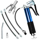 7000PSI Oil Grease Gun Kit Manual Pistol Grip High-pressure Pumping Coupler