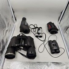 Lot of 5 Binoculars - Not Working, Various Damages