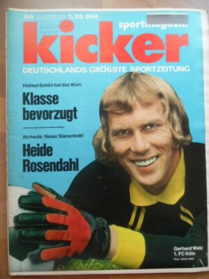 KICKER 90 - 6.11. 1972 (2) Welz Gerd Müller-XL Bayern-MSV 3:0 Hertha-Schalke 3:0