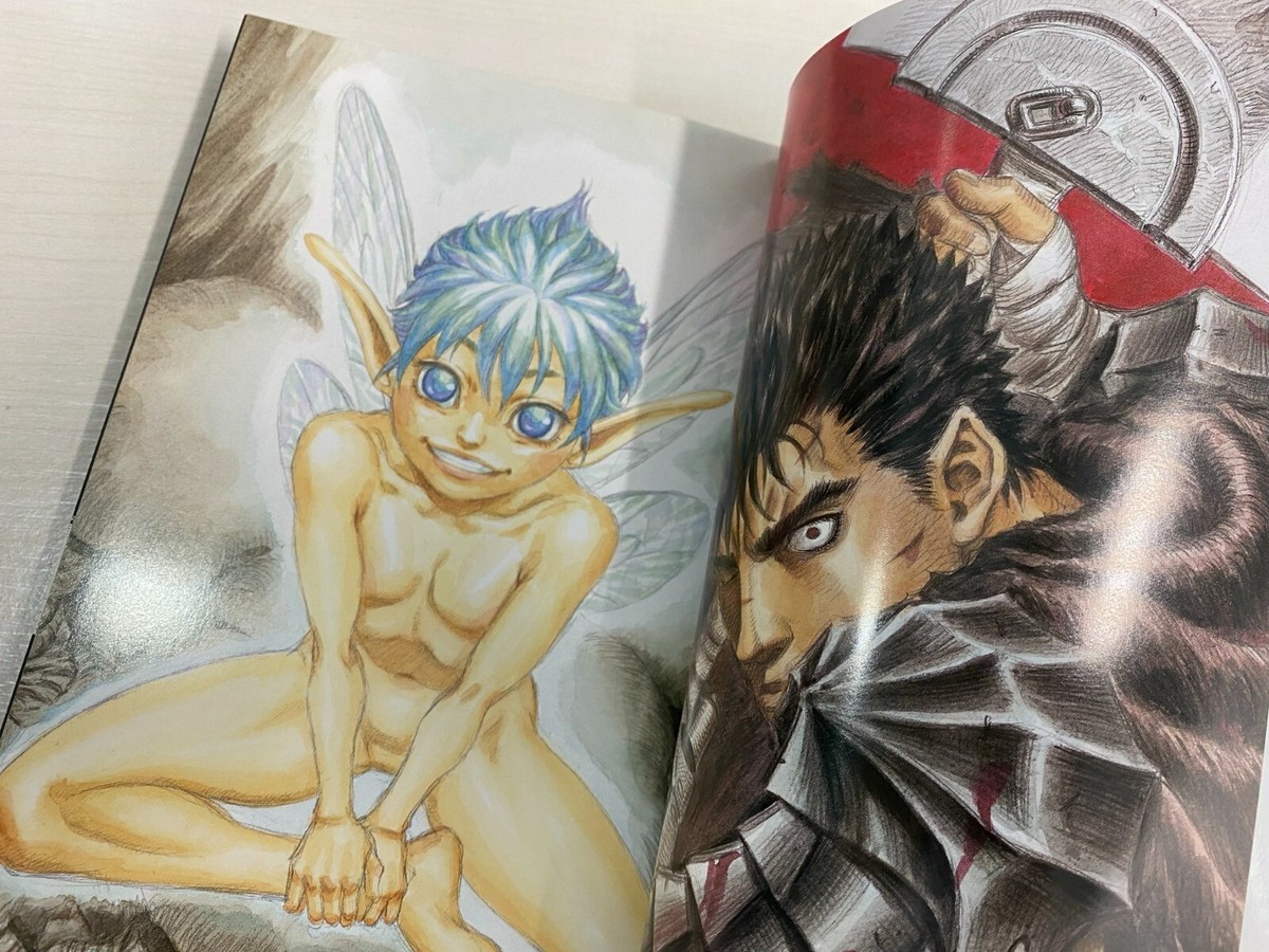 USED F/S Berserk Official Guide Book + Vol.42 Set Japanese Manga