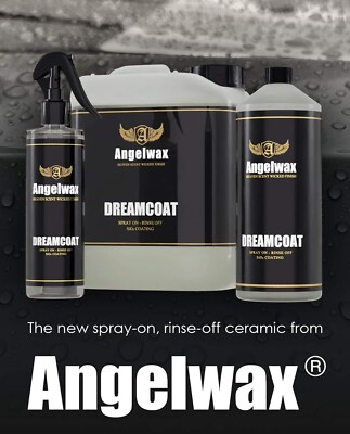 Angelwax Dreamcoat Spray On Spülen Off Si02 Beschichtung 500ml Spray und Spülen!