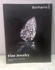 Bonhams October 17 2013 New York Fine Jewelry Auction Catalog Rate Vtg From Show