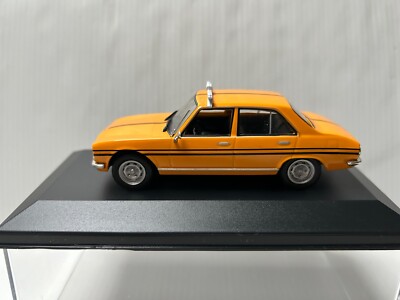 1:43 EDICOLA Peugeot 504 Sl Taxi Cordoba 1999 Yellow Black
