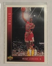 1990s Upper Deck Vintage Michael Jordan Card MVP NBA CHAMPION FREE SHIPPING!!!