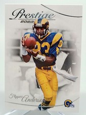 2023 PANINI PRESTIGE FLIPPER ANDERSON FOOTBALL CARD RAMS NFL donruss topps score