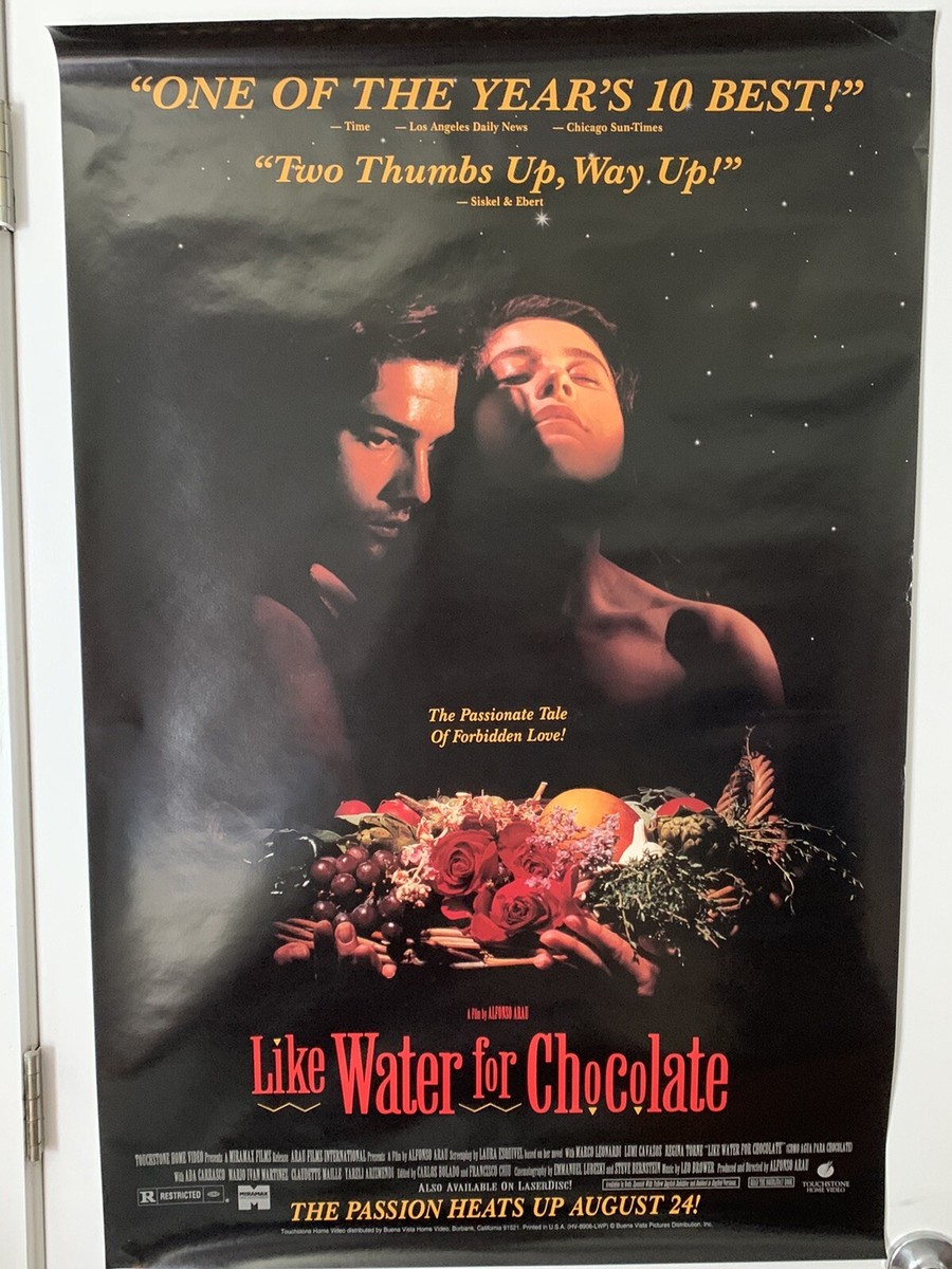 LIKE WATER FOR CHOCOLATE movie poster ALFONSO ARAU original video