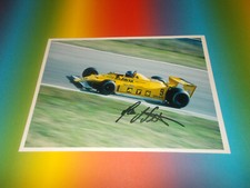 Hans-Joachim Stuck racing driver Formula 1 signed autograph on 20x28 photo