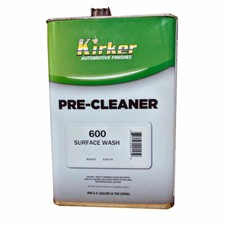 1 Gallon Kirker Pre-cleaner 600 Surface Wash - Car Body Automotive Paint Prep