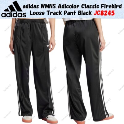 adidas WMNS Adicolor Classic Firebird Loose Track Pant Black