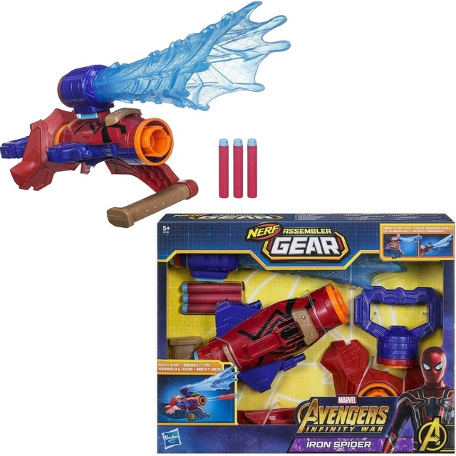 nerf avengers spider man
