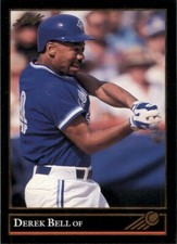 1992 Leaf Black Gold Derek Bell Toronto Blue Jays #243 Baseball Card