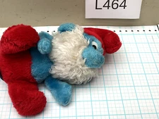 Papa Smurf  Plush Vintage 1981 Peyo Wallace Berrie & Co