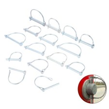 2/4/5pcs Coupler Safety Pin Latch Clip Split Pin Car Boat RV Trailer Tow Hitch