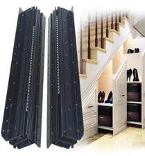 Undermount Heavy Duty Drawer Slides Full Extension Bottom Mounted 16 24 32 40 In