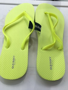 neon green sandals size 11