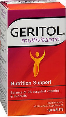 Geritol Vitamins Multivitamin & Mineral Supplement, 100 ct Tablets__