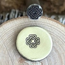 CELTIC KNOT Metal Steel Stamp Marking Metal Celtic Shield Impact Punch Stamp