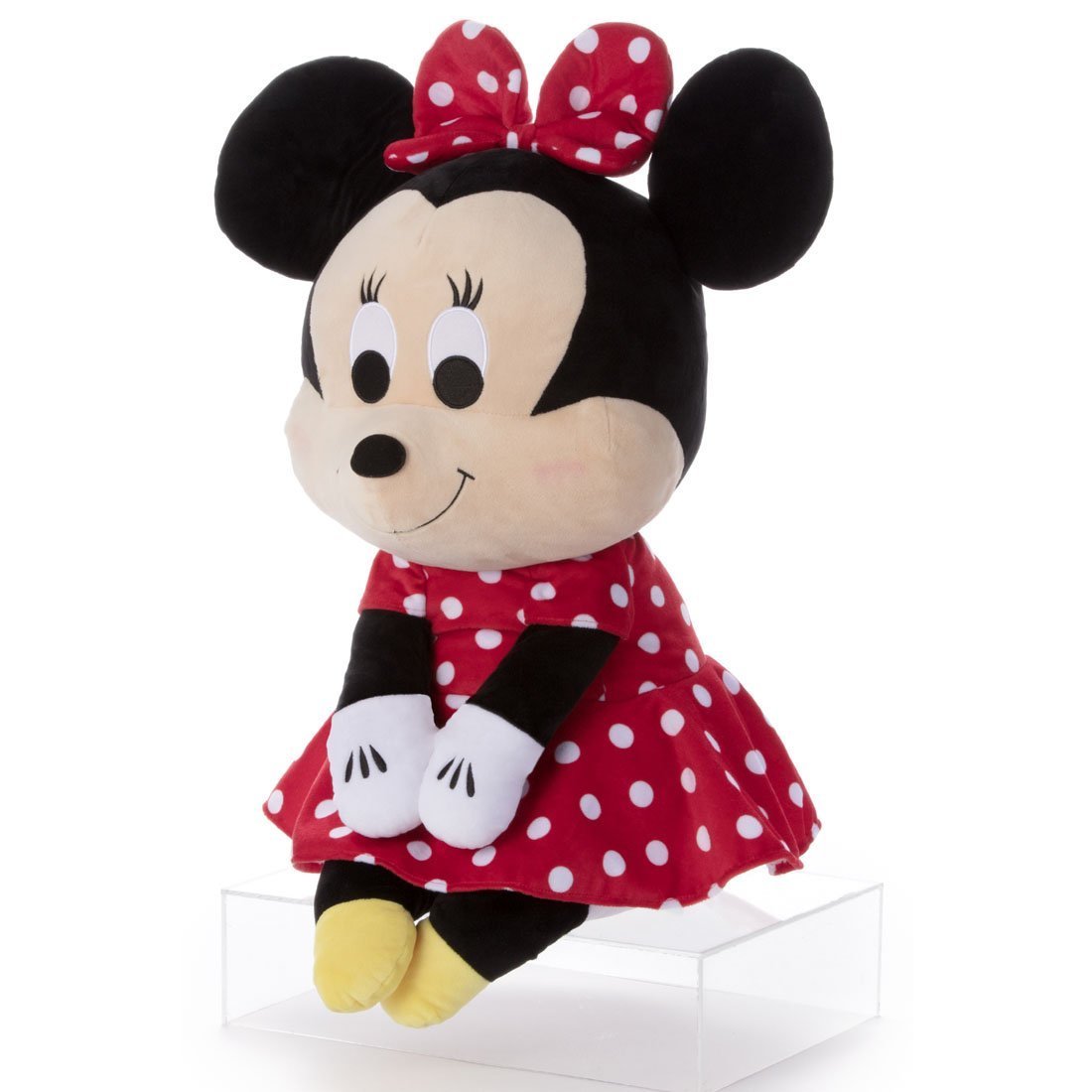 ぬいぐるみ・マスコット Disney Minnie Mouse Plush Doll NEW Disney Minnie Mouse Oversized Big Plush Doll Toy 60 cm Amazon