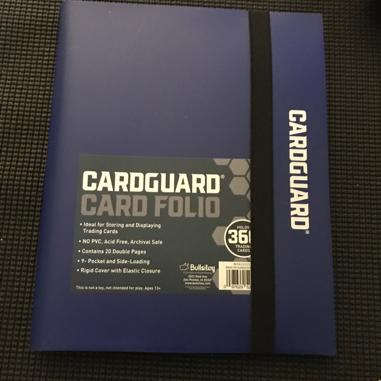 CardGuard Trading Card Pro-Folio, 9-Pocket Side-Loading Pages, Holds 360  Card... | eBay