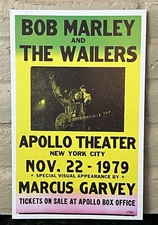 Bob Marley        14" X 22" Nostalgic Poster Art printed on Heavy Card Stock