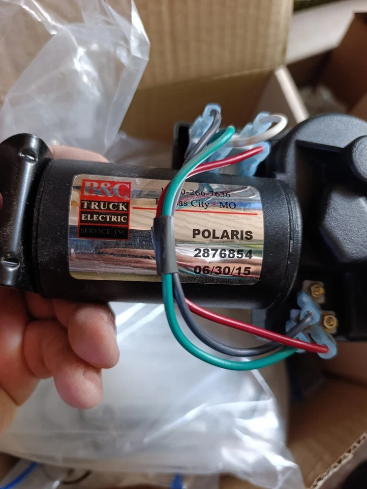 oem Polaris Windshield wiper and washer motor 2876854 - Bild 1 von 1