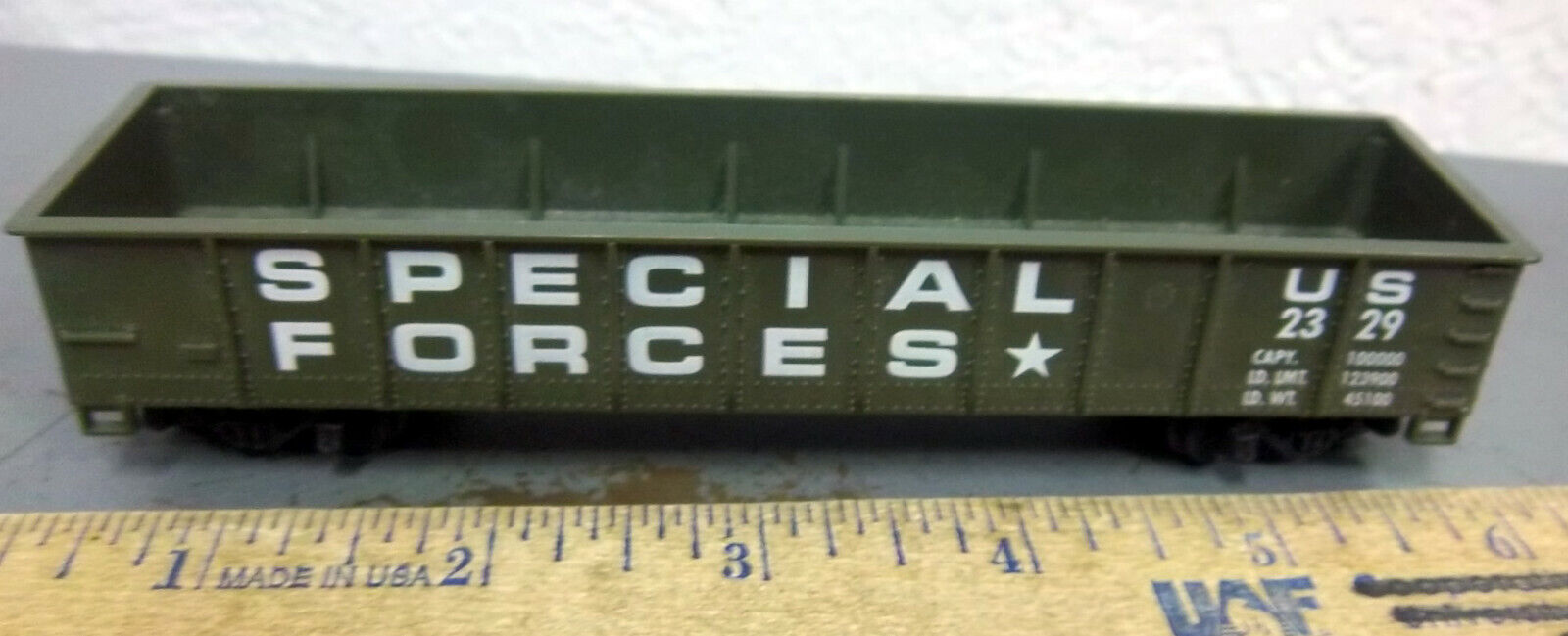 Plastic model Financial sales sale Train car Army Special Max 52% OFF Forces Great Freight