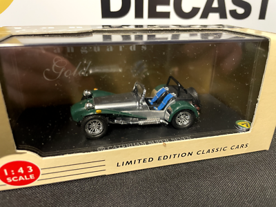 VANGUARDS GOLD 1:43 SCALE VG003151G CATERHAM SUPER SEVEN | eBay