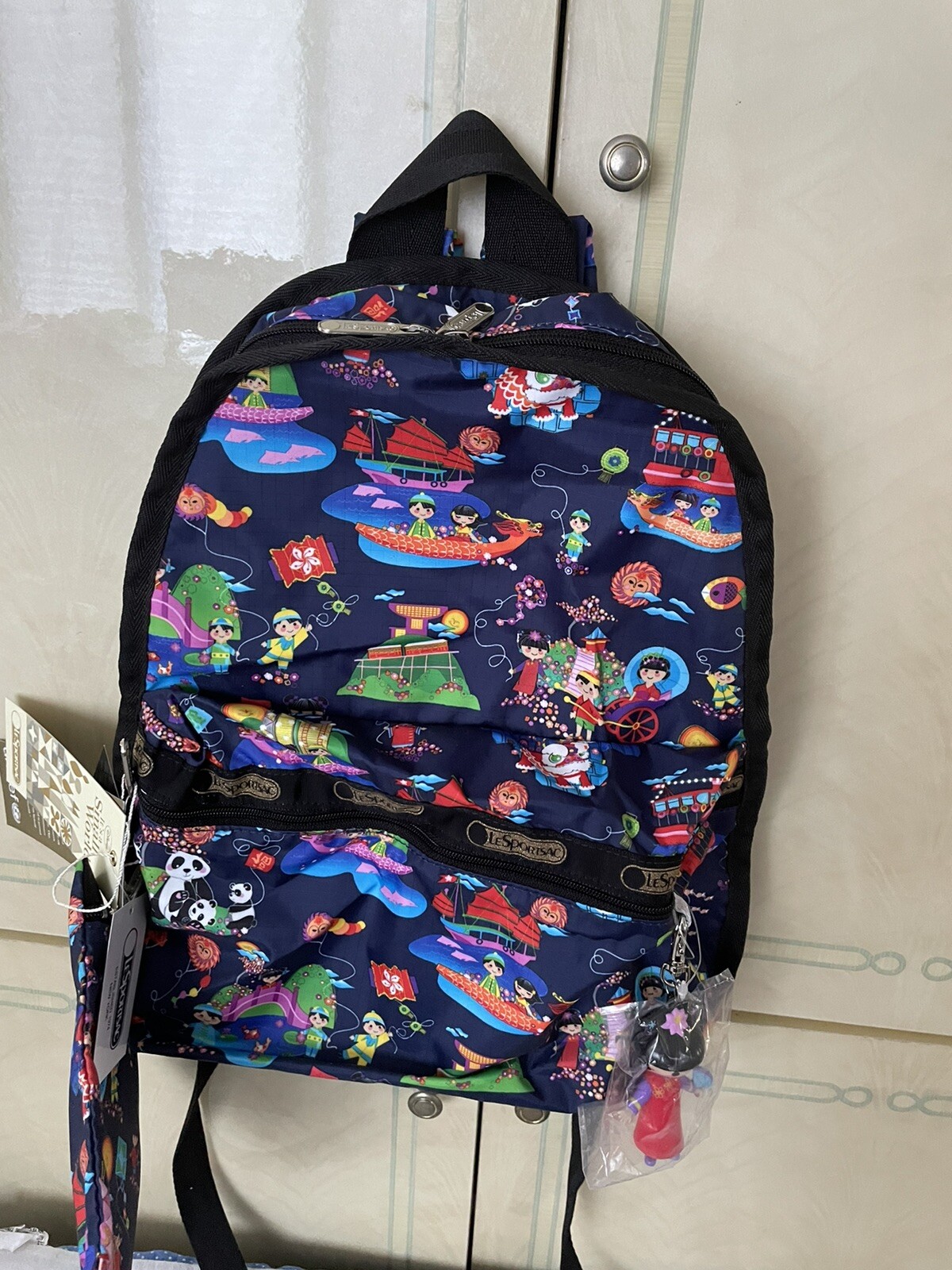 Disney LeSportsac IASW LE Hong Kong Exclusive Basic Backpack VHTF NWT