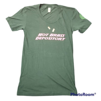 T-Shirt Green Pink Short Sleeve Tee 