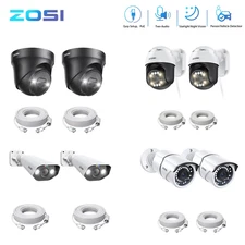 ZOSI 2 Pack 5MP/8MP PoE PT Add-on Camera AI Motion Detection With Cables