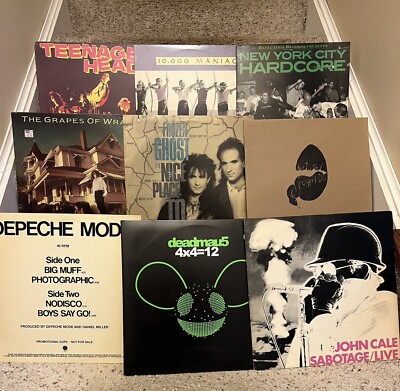 $5  Vinyl LP's Punk/Alternative/New Wave With $6 Flat Shipping Huge Update 3/15