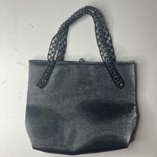 VTG Small Beaded Top Handle Purse Bag MCM Mid Century Style