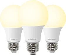 A19 LED Light Bulbs, 60 Watt Equivalent LED Bulbs, Soft White 2700K, 800 Lumens