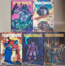 TRANSFORMERS VOL. 1-5 Trasport To Oblivion, Robots In Disguise  PAPERBACK! Comic