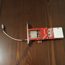 Ceton InfiniTV 4 - 4 Tuner CableCard TV Tuner - PCIe w/ Coax Cable Adapter