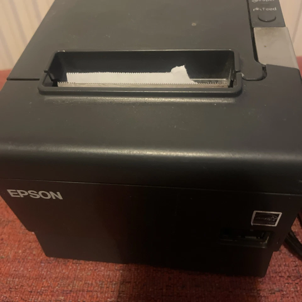 Epson M244A TM-T88V Ethernet Thermal Receipt Printer- No Power supply- Tested - Image 4 of 4