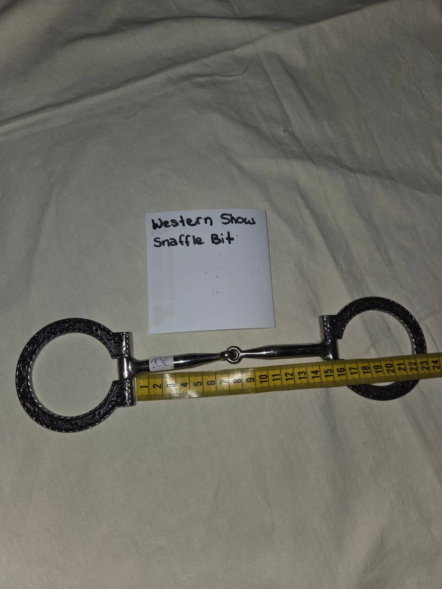 Mors Western Snaffle Avec Branches 13 Cm – Sonderposten 308, Neuf Avec Défauts