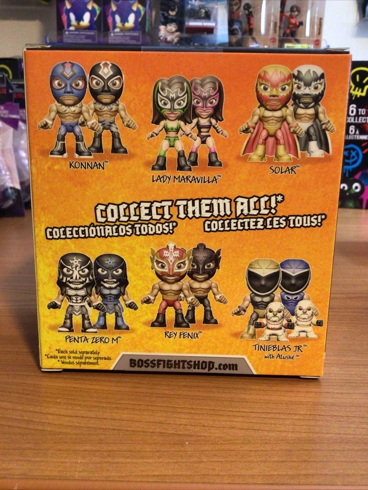 Solar Luchacitos Figure WWE AEW WWF WCW ECW Lucha Libre - Image 2 of 4