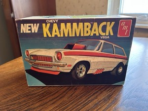 AMT 1972 Chevy Vega Kammback Model Kit #T424 Box Only Nice!
