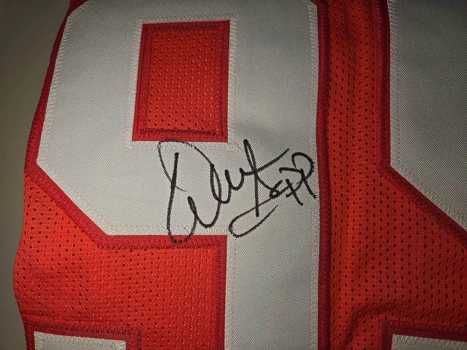 Warren Sapp Autographed Orange Pro Style Jersey - Tampa 99 JSA  - Image 2 of 4