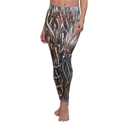 Twisted Animatronic Silver Leggings