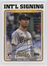 2022 Topps Archives 2005 Topps Draft Picks Auto Hoy Park #05DP-HP Auto 1v9