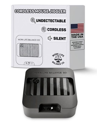 Mechanical Mouse Jiggler, Undetectable Device, Cordless Mouse Mover, Randomized