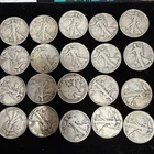 Walking Liberty Half Dollar - 90% Silver - Lot of Twenty  (20)U.S. Coins