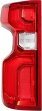 Left Driver Side Tail Light Compatible With 2019-2023 Chevy Silverado 1500 25...