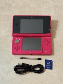 Nintendo 3DS Console Pink Edition With Charger US SELLER Very Good