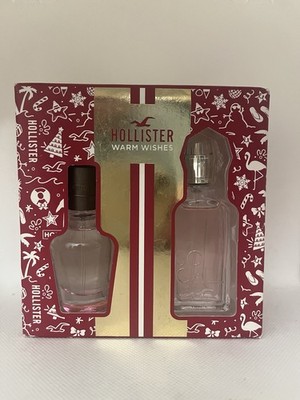Hollister Malaia and Socal Travel Gift Set Eau de Parfum Spray 0.5 Oz / 15 mL