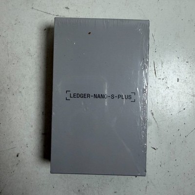 Ledger Nano S Plus USB-C Cryptocurrency Hardware Wallet - Sealed