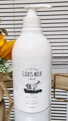 The Natural Goat Milk Company Body Wash With Coconut Oat Extract Australian 